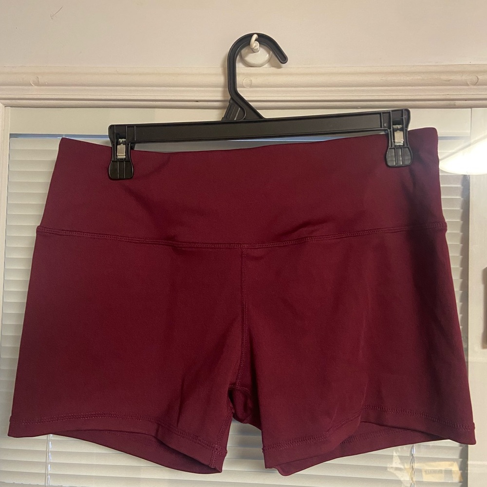 Maroon Athletic Shorts